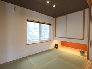 スキップフロアで快適な空間
