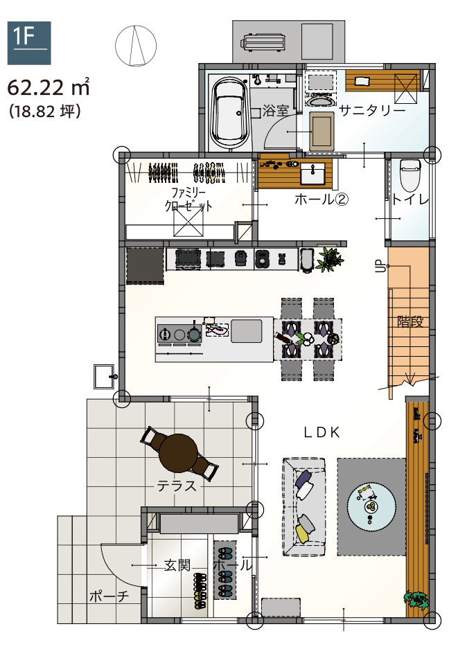 1F見取り図